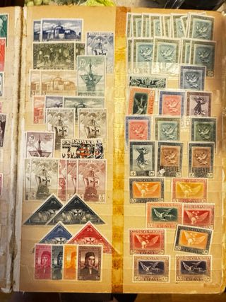 mas de 1800 sellos  lote Sellos Primer Centenario