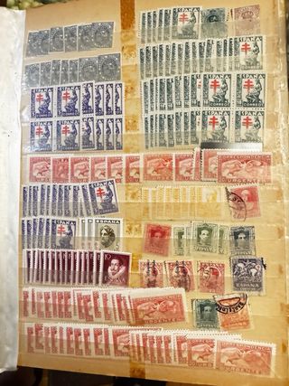 mas de 1800 sellos  lote Sellos Primer Centenario