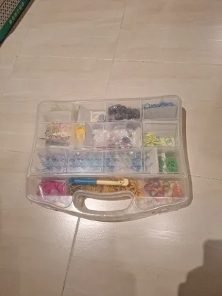 Kit Manualidades Pulseras Goma Elástica