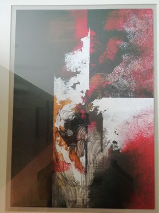 Cuadro abstracto Emilio Machado