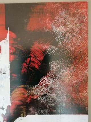 Cuadro abstracto Emilio Machado