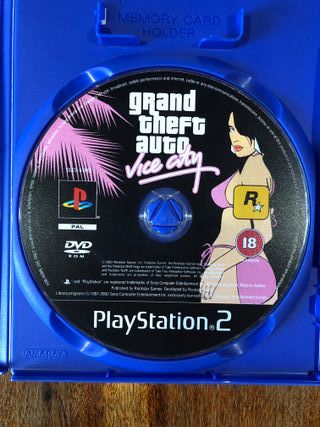 Grand Theft Auto Vice City PS2 GTA