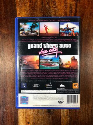 Grand Theft Auto Vice City PS2 GTA