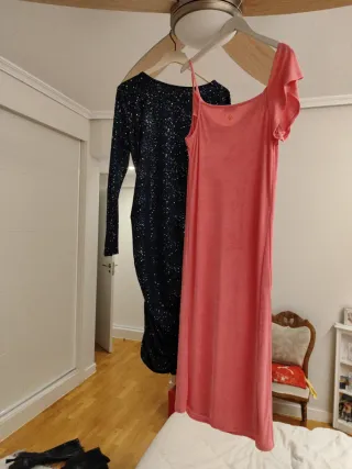 2 Vestidos uno de fiesta y otro largo de verano
