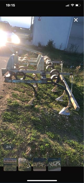 Cultivador arado 11 brazos