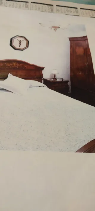 Mesitas noche caoba grandes