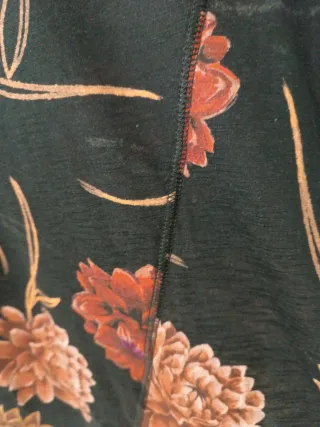 Blusa Desigual floral manga larga en S y XS