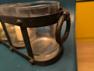 Centro de mesa portavelas