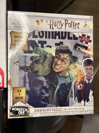 Lote 3 Puzzles: Harry Potter, Disney, Navidad