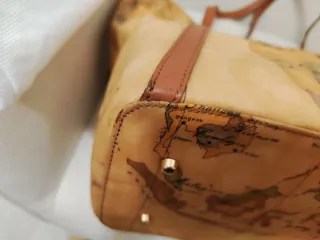 Borsa Alviero Martini stampa mappa