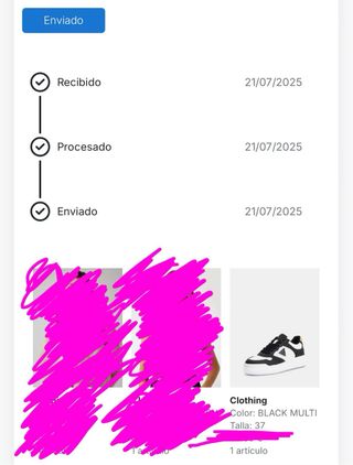 Zapatillas Guess Negras y Blancas