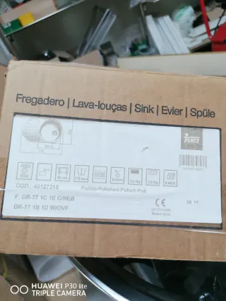 Fregadero Teka de Acero Inoxidable   1S 1E