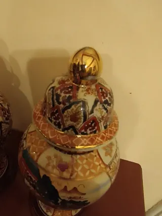 Coppia vasi cinesi Satsuma