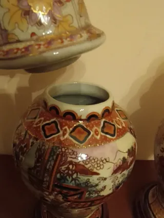 Coppia vasi cinesi Satsuma