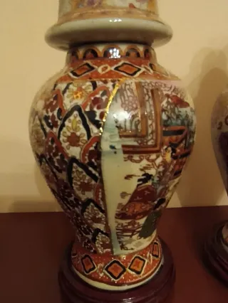 Coppia vasi cinesi Satsuma