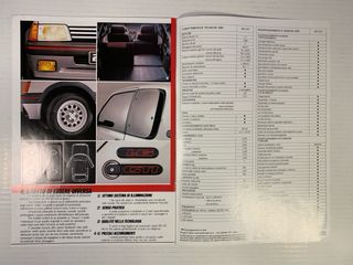 Brochure Peugeot 205 GTI