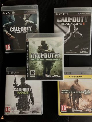 Pacchetto 5 Giochi PS3 Call of Duty