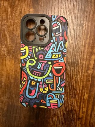 Cover iPhone 16 Pro Design Colorato