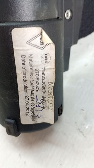 BANDEJA TRASERA NISSAN NOTE