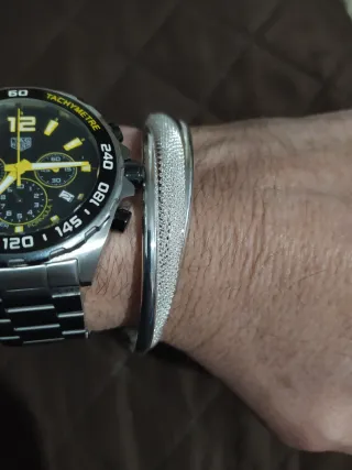 Bracciale da bagno in argento per donna