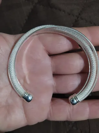 Bracciale da bagno in argento per donna