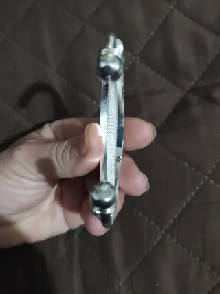 Bracciale da bagno in argento per donna