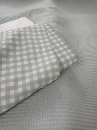 Tejido Waffle Verde Agua