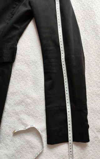 Gabardina mujer negra