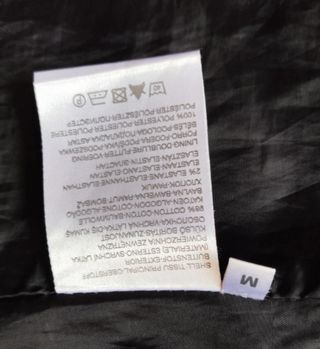 Gabardina mujer negra