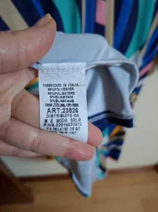 Vestido manga francesa estampado