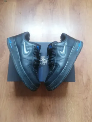 Nike Air Force 1 Jewel Preto/Azul