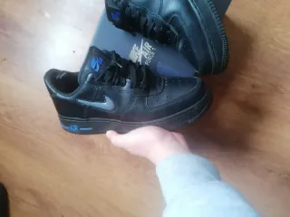 Nike Air Force 1 Jewel Preto/Azul