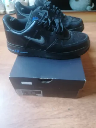Nike Air Force 1 Jewel Preto/Azul