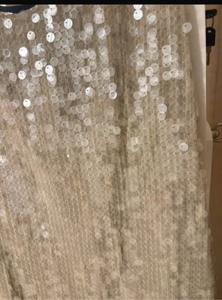 Canotta MAX&Co. paillettes oro e tessuto nero