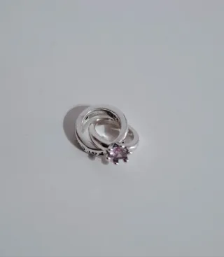 Charm Anillo Plata