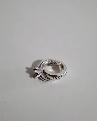 Charm Anillo Plata