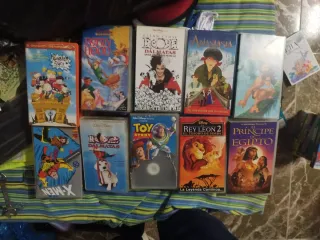 Películas VHS Disney (Español)