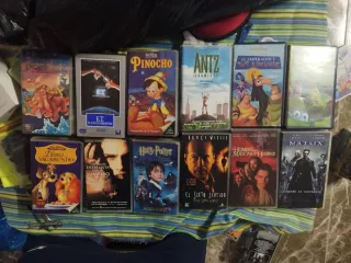 Películas VHS Disney (Español)