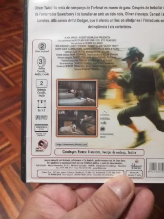 DVD Oliver Twist de Roman Polanski