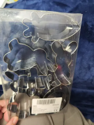 Juego Cortadores Galletas Pascua Metal