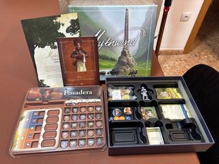 Juego de mesa Mythwind + 3 expansiones