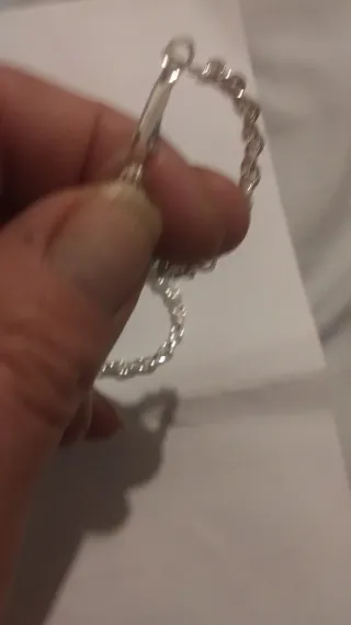 Pendientes Aro Plata Trenzada