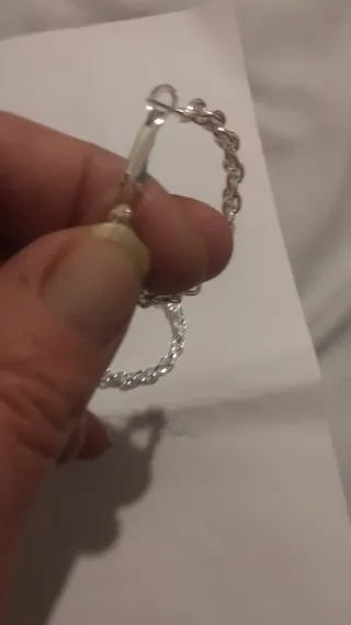 Pendientes Aro Plata Trenzada