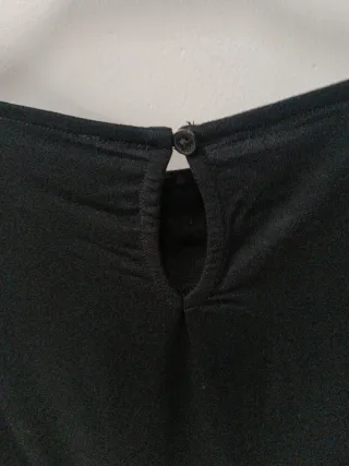 Blusa Desigual negra y naranja