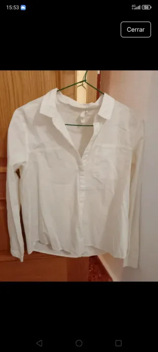 Camisa Sfera Talla L Blanca