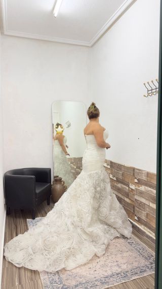 Vestido de Novia Alma Novia Sirena Nuevo