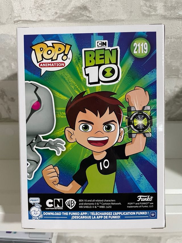 Funko Pop! Ghostfreak 2119 Ben 10 NYCC PRESENCIAL