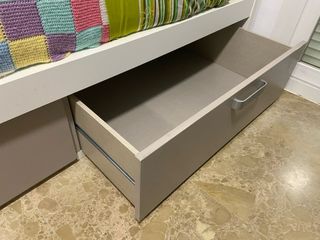 Cama nido dos alturas (2 somier)con doble cajonera