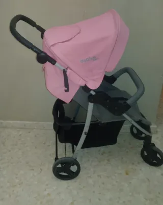 Silla de paseo Asalvo rosa 22kg