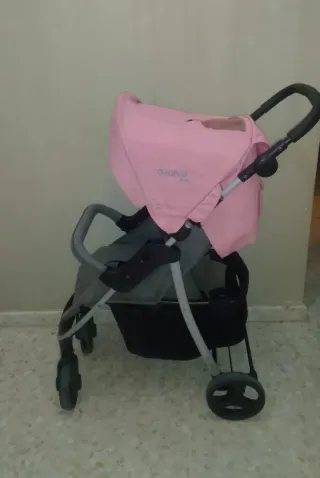Silla de paseo Asalvo rosa 22kg